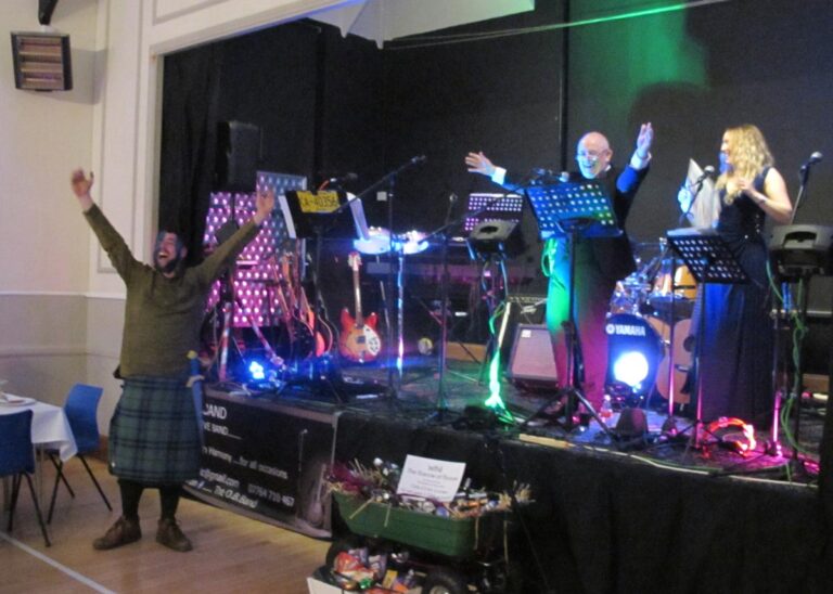 True or False quiz at the New Year's Dance 2020